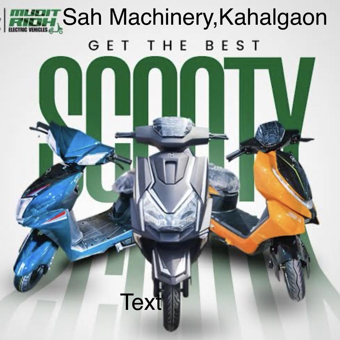 MUDIT RIDH Electric Scooter | Colgong