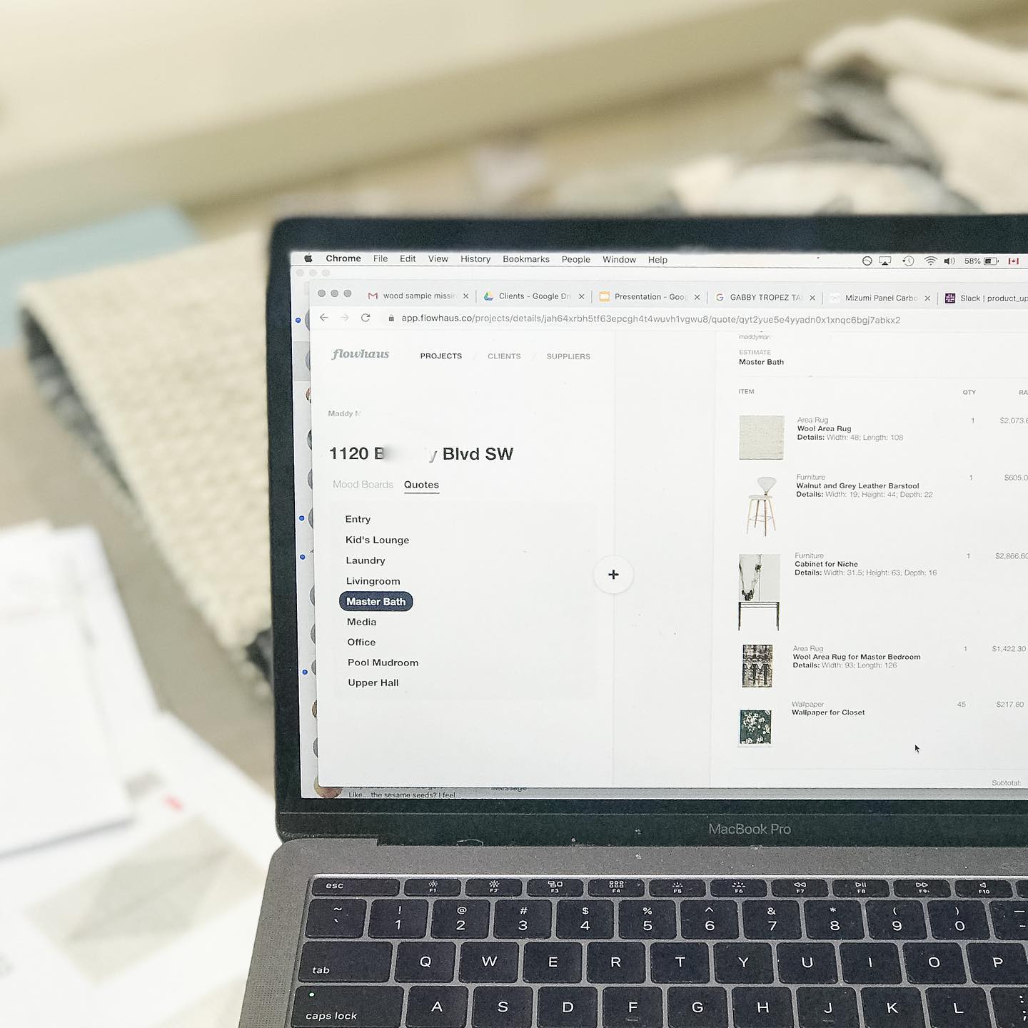 Flowhaus Interior Design Workflow Mgmt