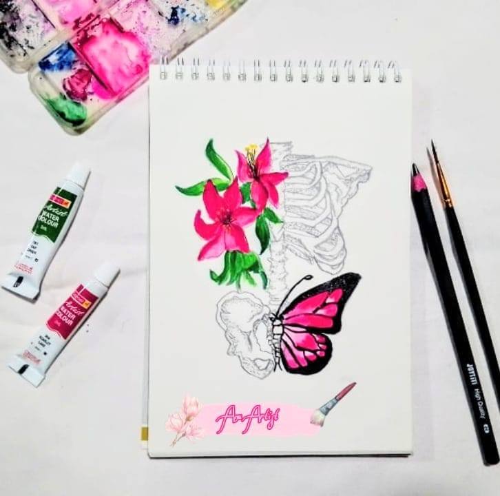 Rimi's Art - || Easy scenery drawing #vairalvideo... | Facebook