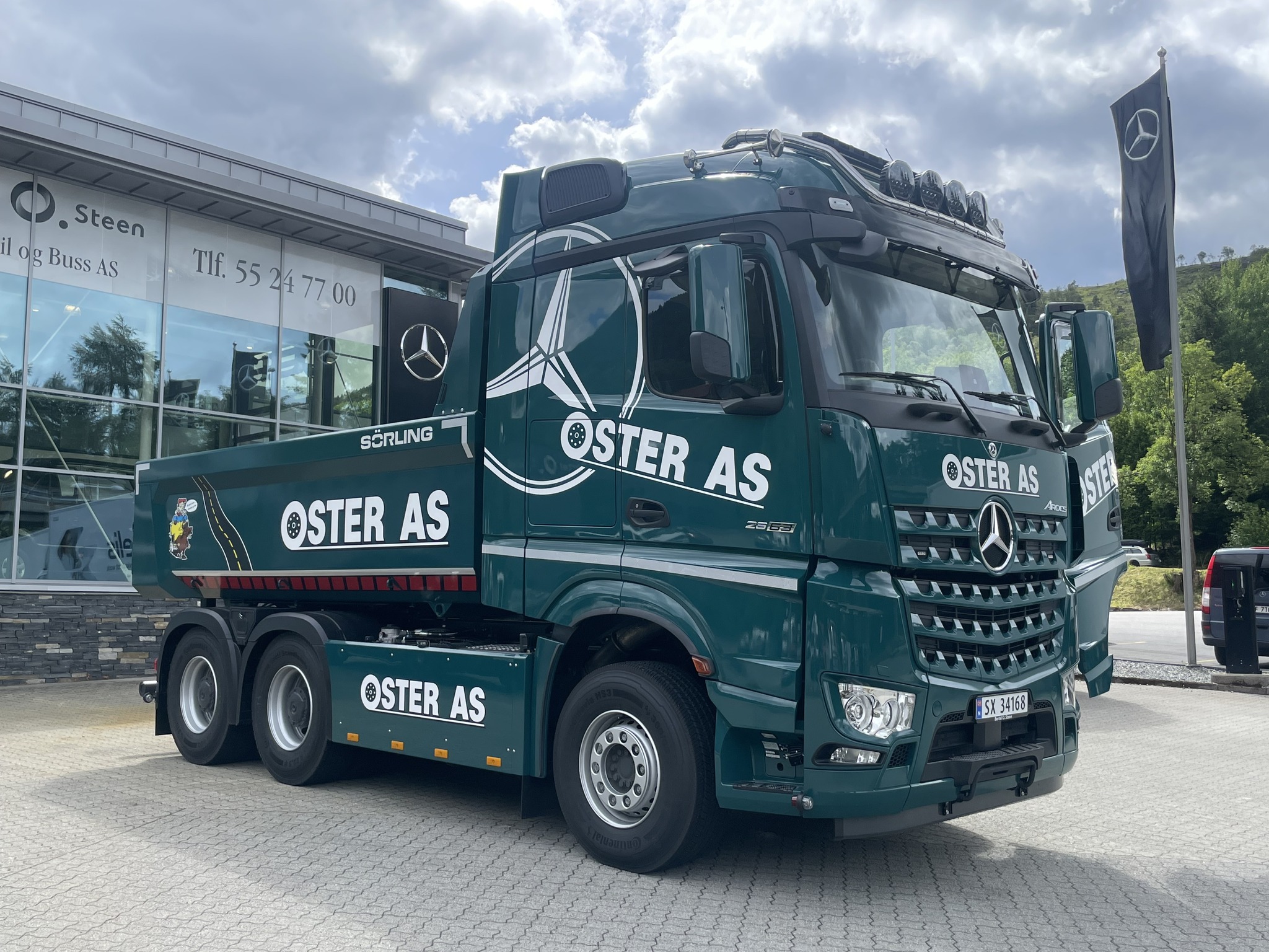 I mål🤩🇳🇴 og for eit flott... - OSTER Transp. & Entr.forr | Facebook