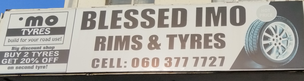 Blessed IMO Wheels and Tyres | Edenvale
