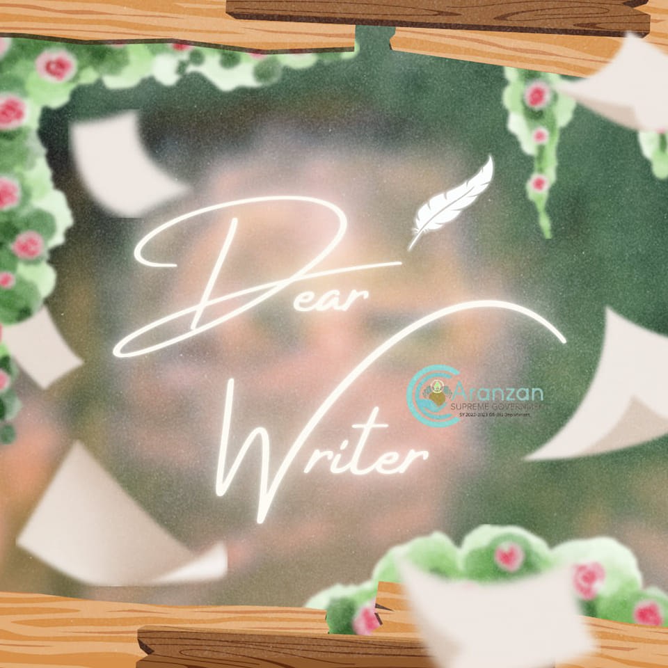 𝑯𝒖𝒎𝒐𝒓 𝒊𝒔 𝒆𝒂𝒔𝒊𝒍𝒚 𝒂 𝒕𝒐𝒑... - Dear Writer - Love, Aranzans | Facebook