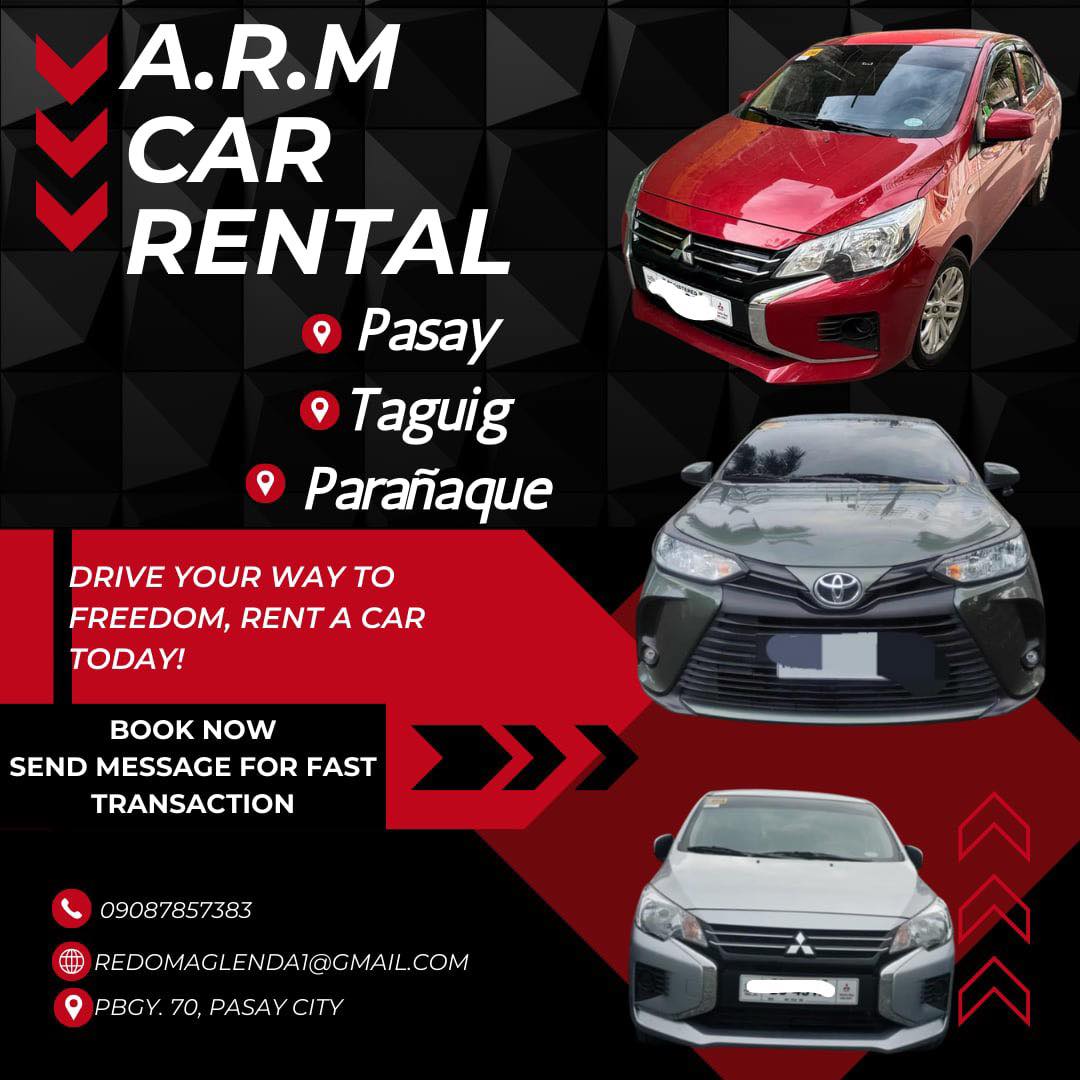 A.R.M - Rent for your ride Looking for a reliable and affordable way to ...