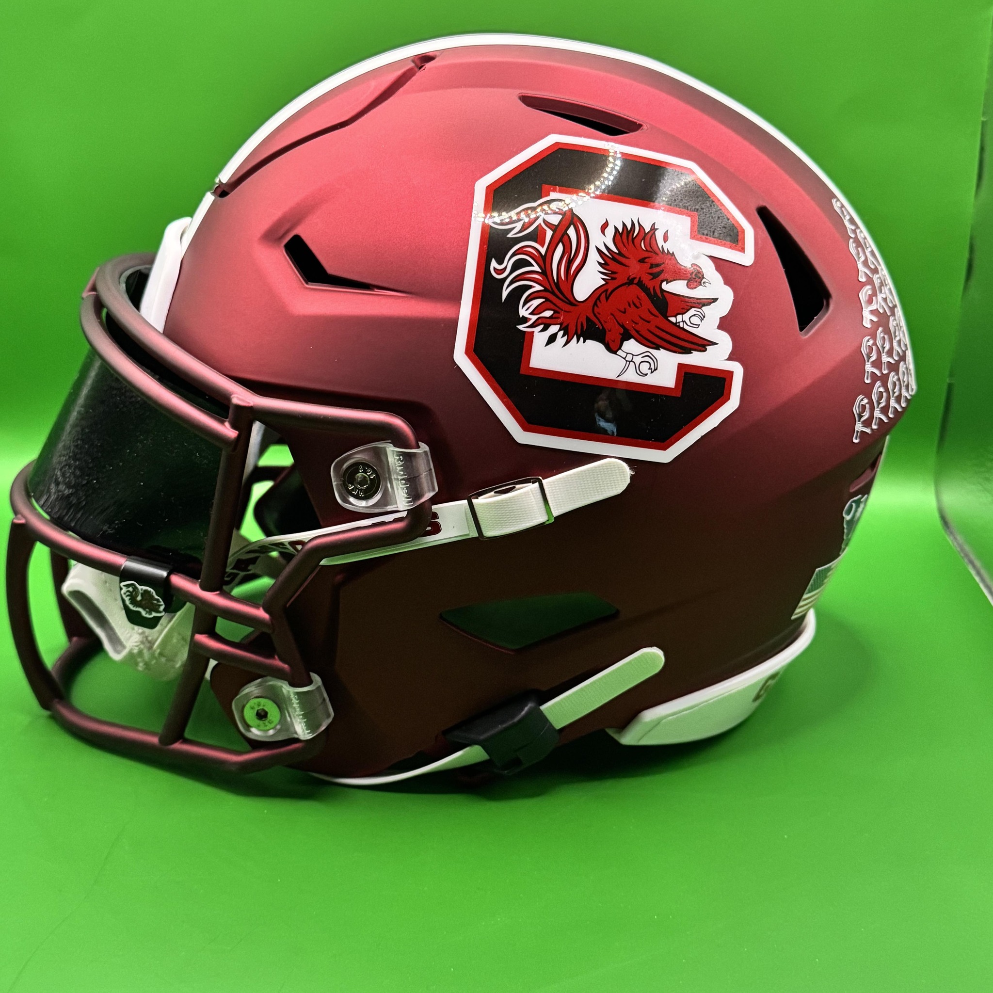 every ku football helmet ever Kansas Jayhawks Black Mini Speed field designs Rank these KU football helmets