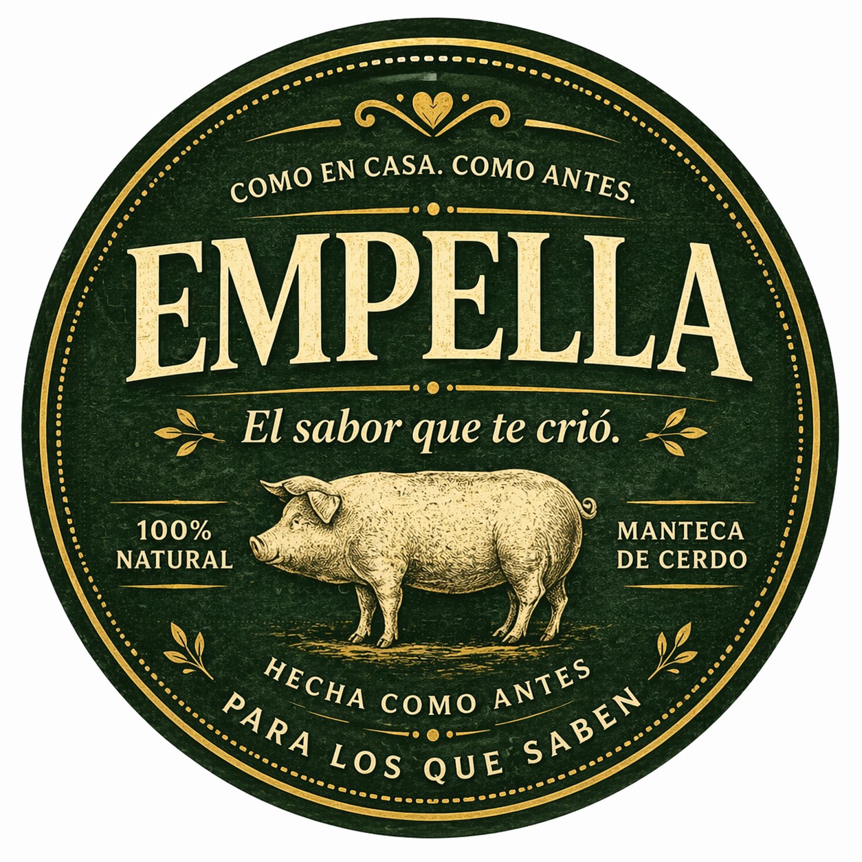 Empella Manteca de Cerdo