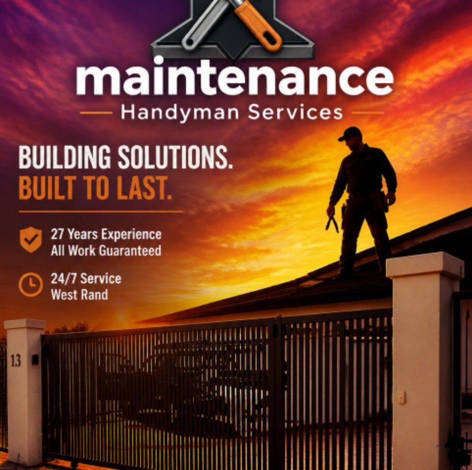 Handyman Maintenance Services | Roodepoort North