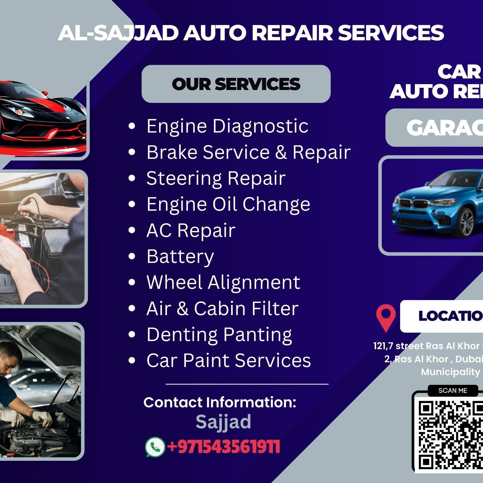 Al-Sajjad Auto Garage | Dubai