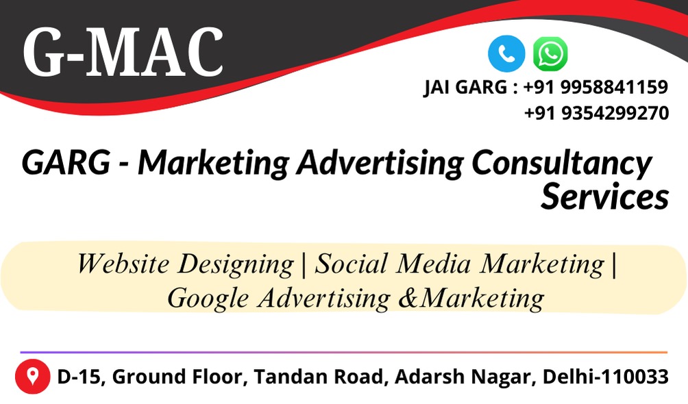 Garg-Marketing Advertising Consultancy Services | Delhi