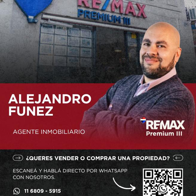 Alejandro M. Funez - Re/Max Premium III | Buenos Aires