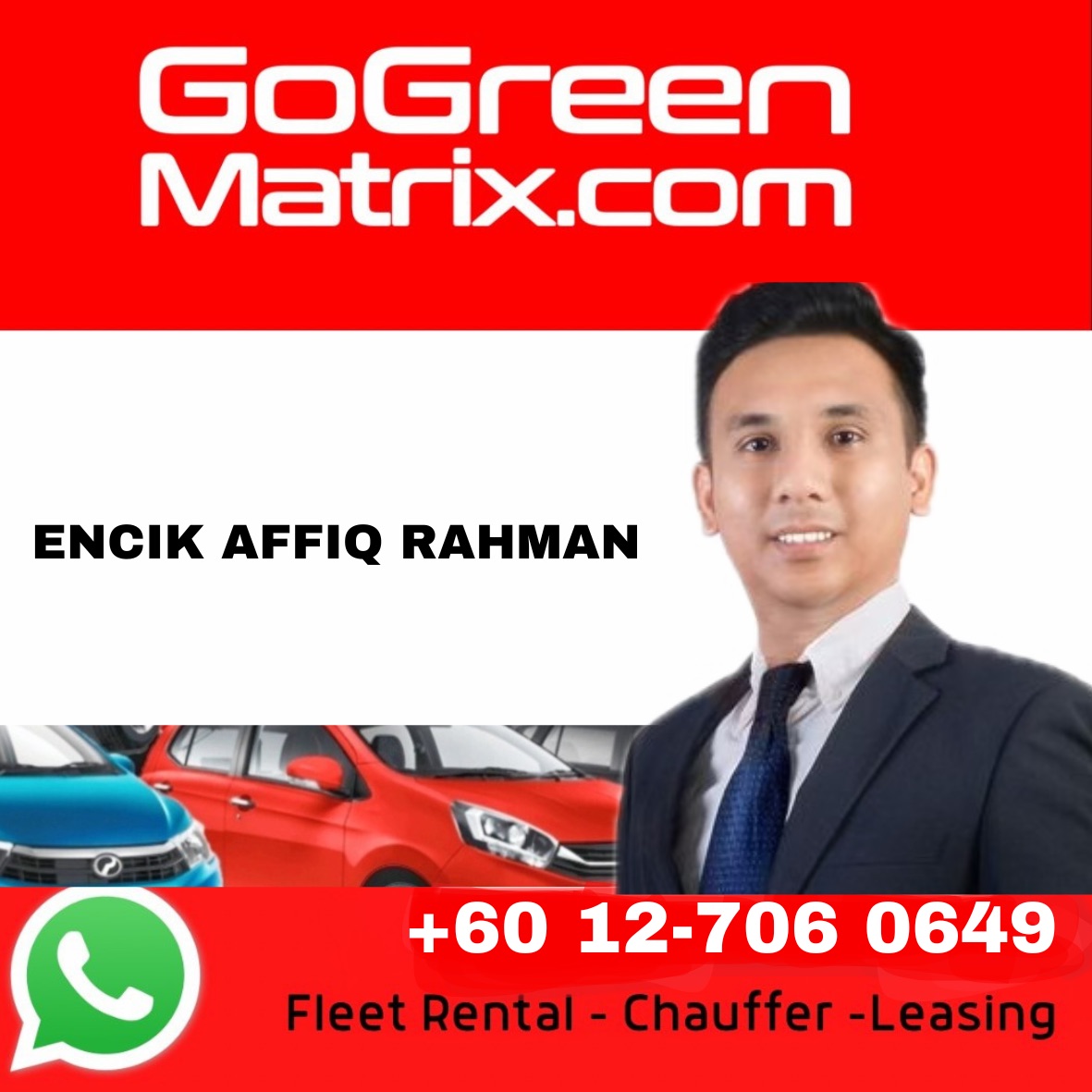 Affiq Rahman Car Rental MPV & SEDAN Penang/Kedah | Jawi
