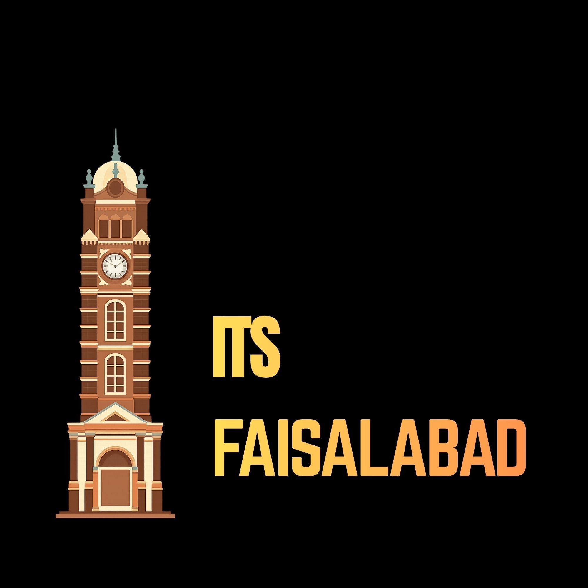 Clock tower replica Prepared by Horticulture Agency Faisalabad A ...