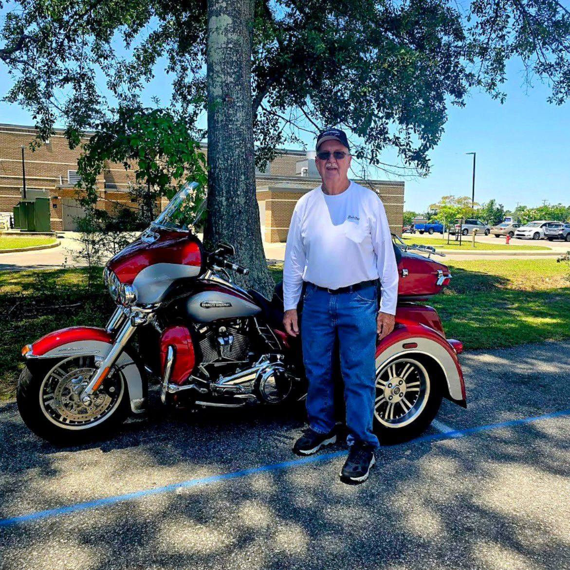 White Goldwing Trike, smooth power, and endless open-road vibes. 🤍🏍️ ...
