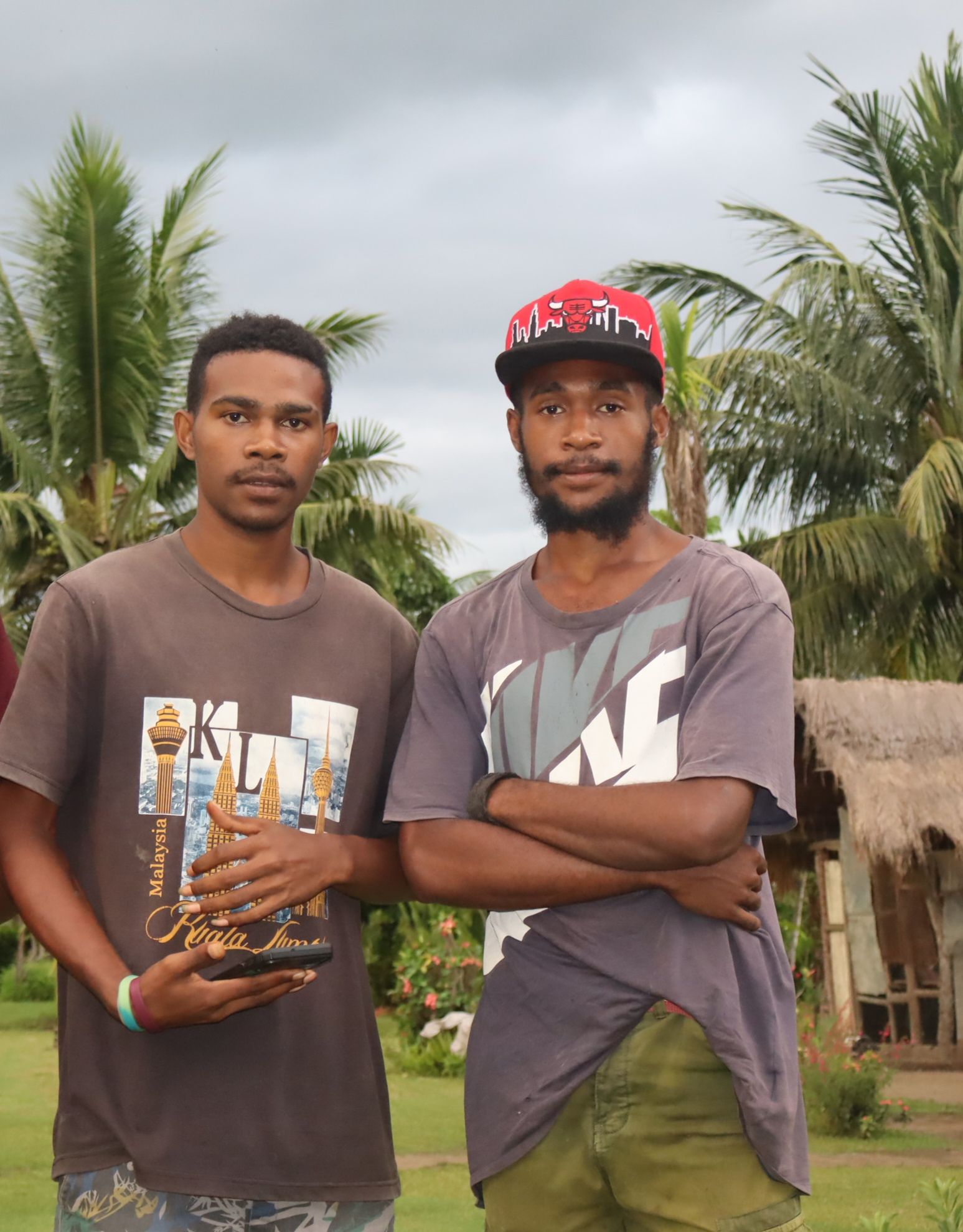 Elroy Elfou, a 21-year-old self-taught artist from Aitape known as ...