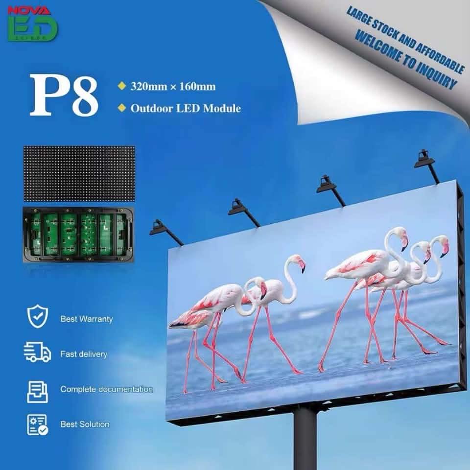 NOVA led outdoor screen for big sale NOW Cabinet: 500×1000mm, Pixel ...