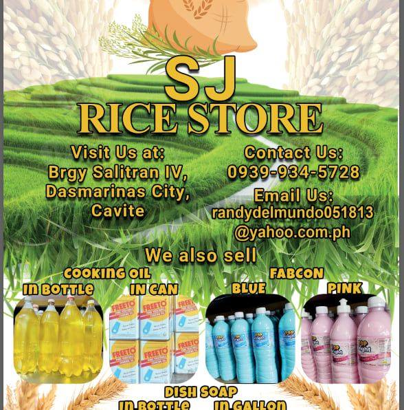 SJ Rice Store | Dasmariñas