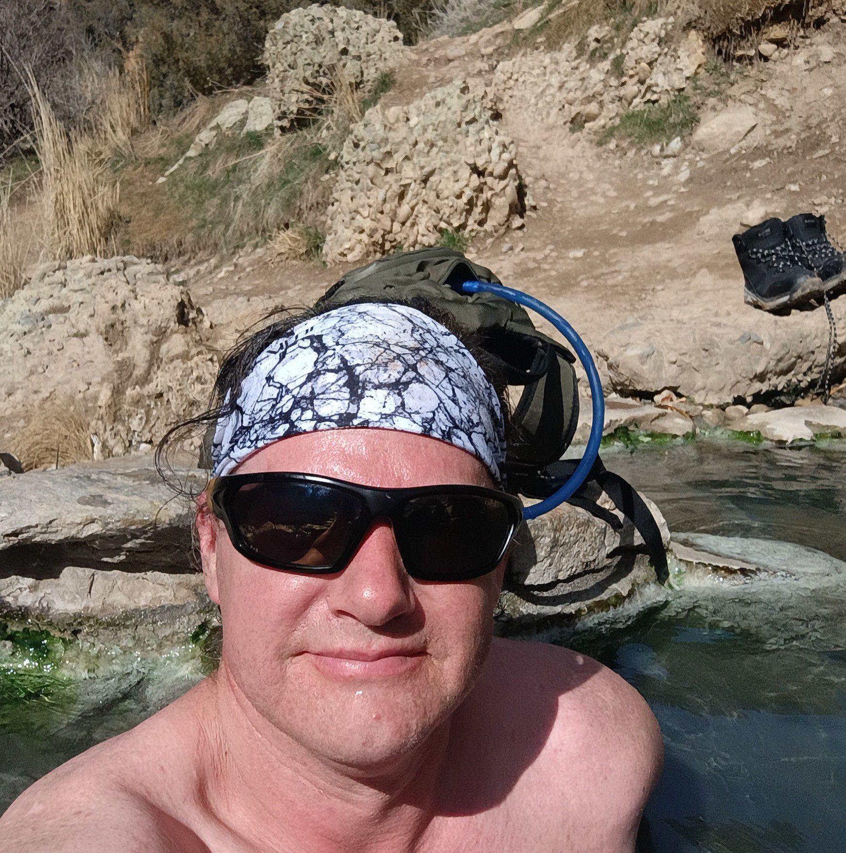 Bright blue hot springs in Utah?!👀😱 Diamond Fork(fifth water) hot ...
