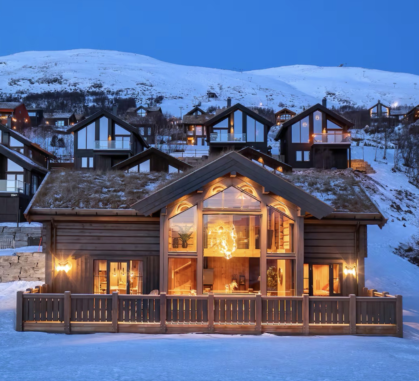 Norwegian Luxury Cabin | Oppdal - Norwegian Luxury Stonework Apartment Building Inspiration