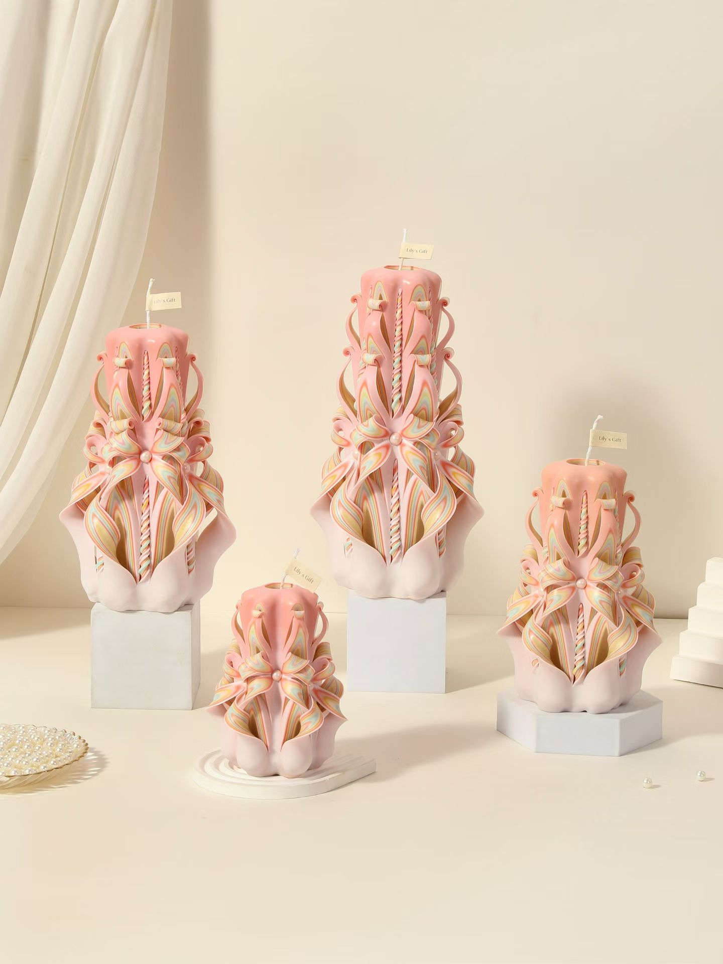 carved candles | Facebook