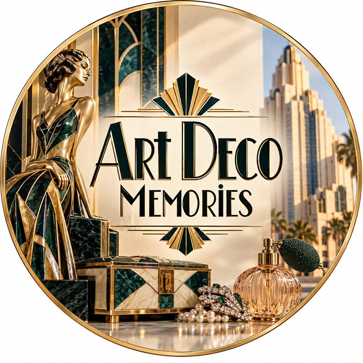 Art Deco 1920 - This striking perfume bottle combines Art... | Facebook