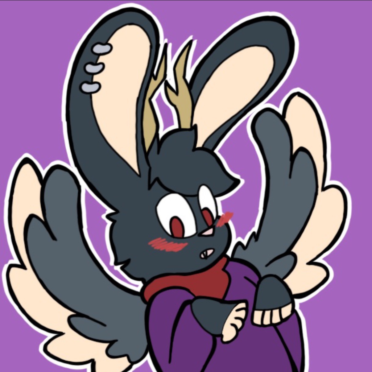 Global Furryposting | Art by spudnikmutt | Facebook