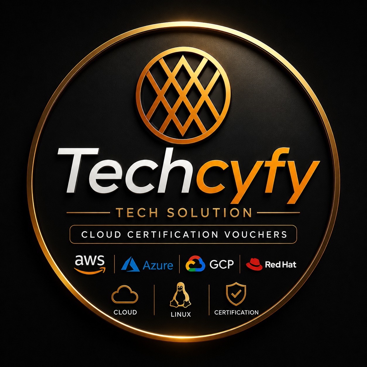 Techcyfy Cloud Certification Vouchers - AWS Azure GCP Red Hat | Dhaka