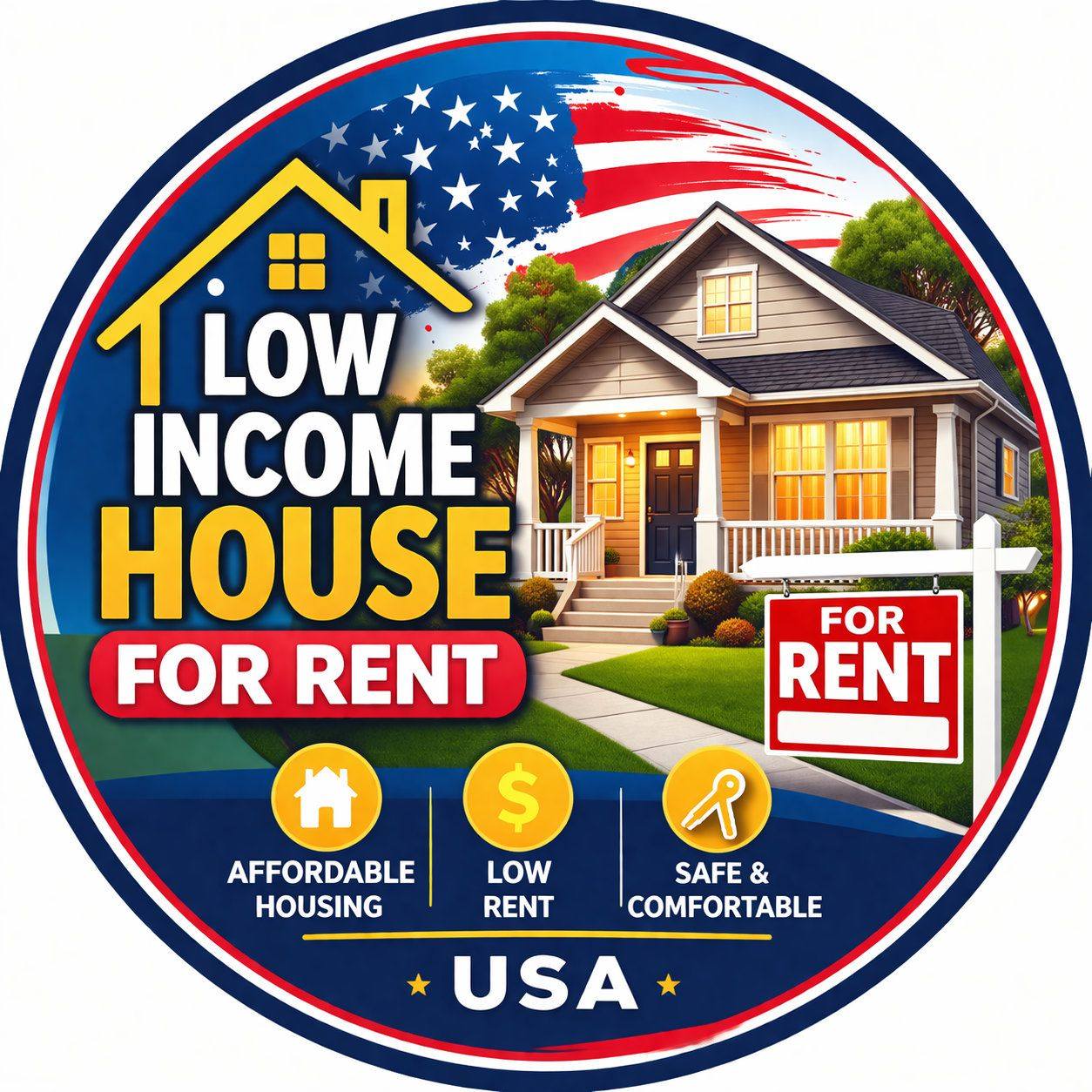 Low Income House For Rent USA