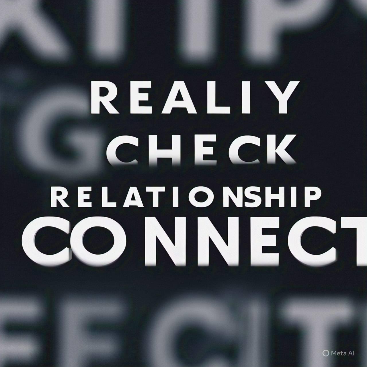 Reality check and Relationship connect