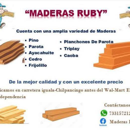 Maderas Ruby | Iguala de la Independencia