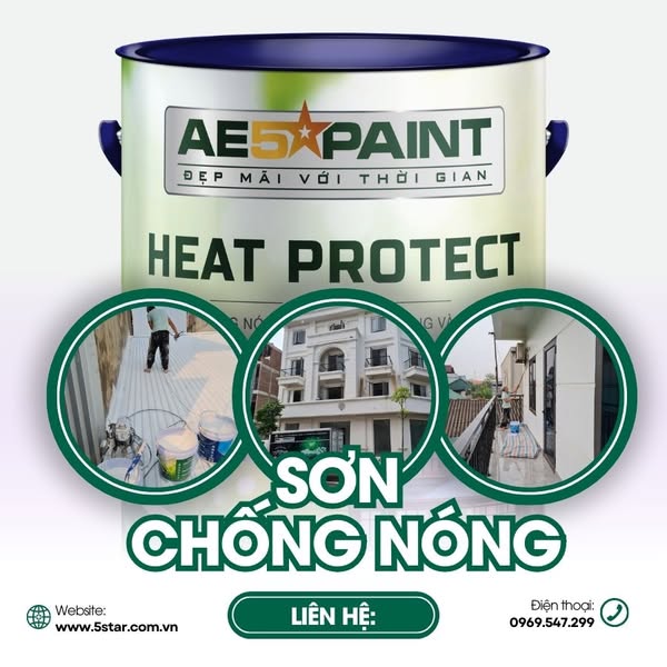 Sơn Chống Nóng AE5Star Heat Protect | Vinh Yen