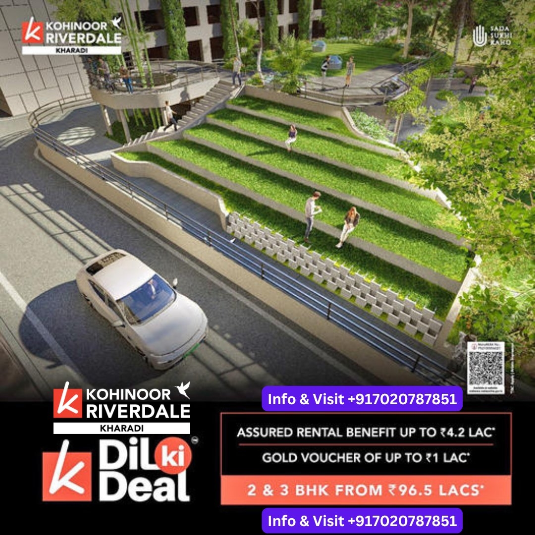 Luxury Riverside Living with 2 & 3 BHK Residences at Kharadi, Pune | Pune