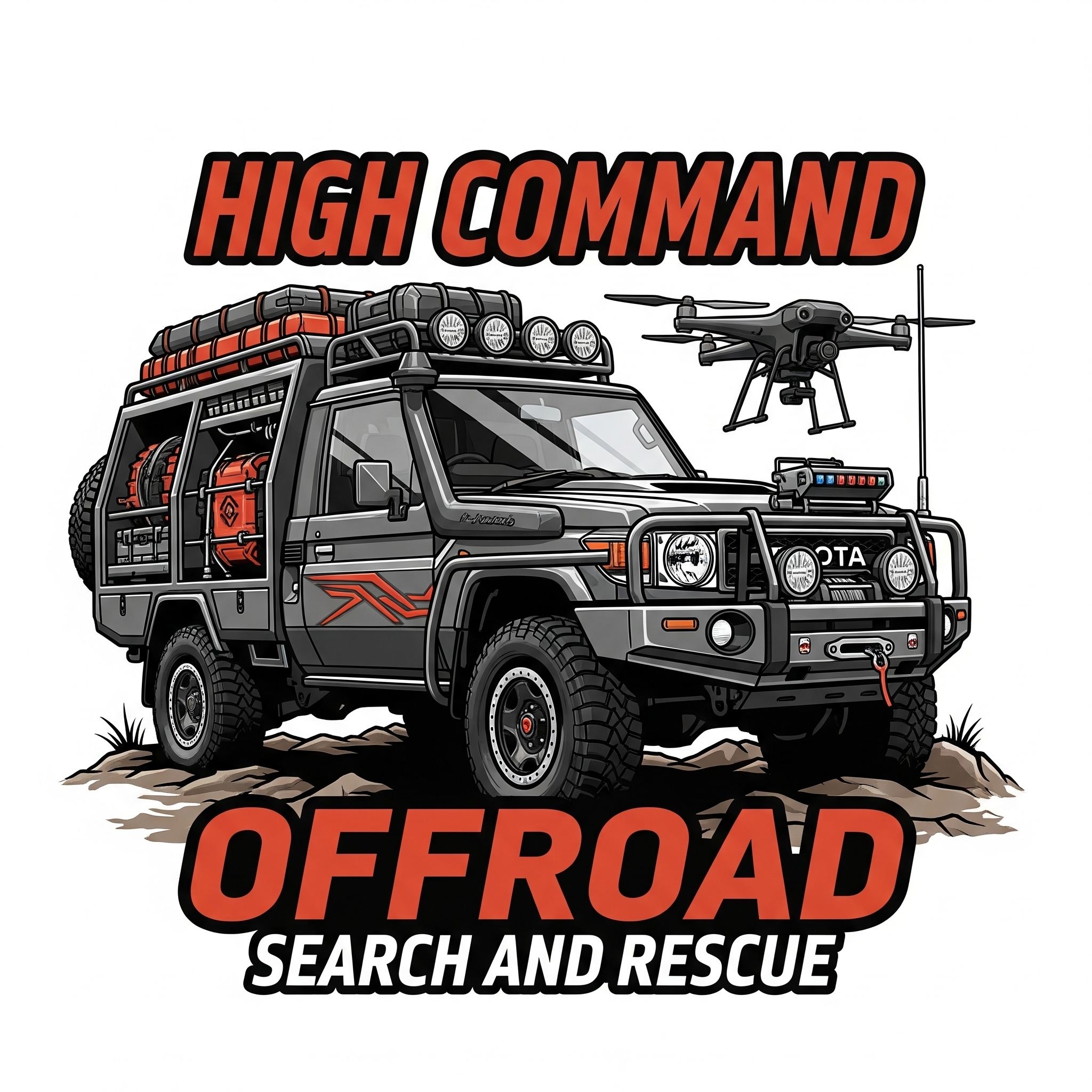 High Command Offroad Search and Rescue Volunteer