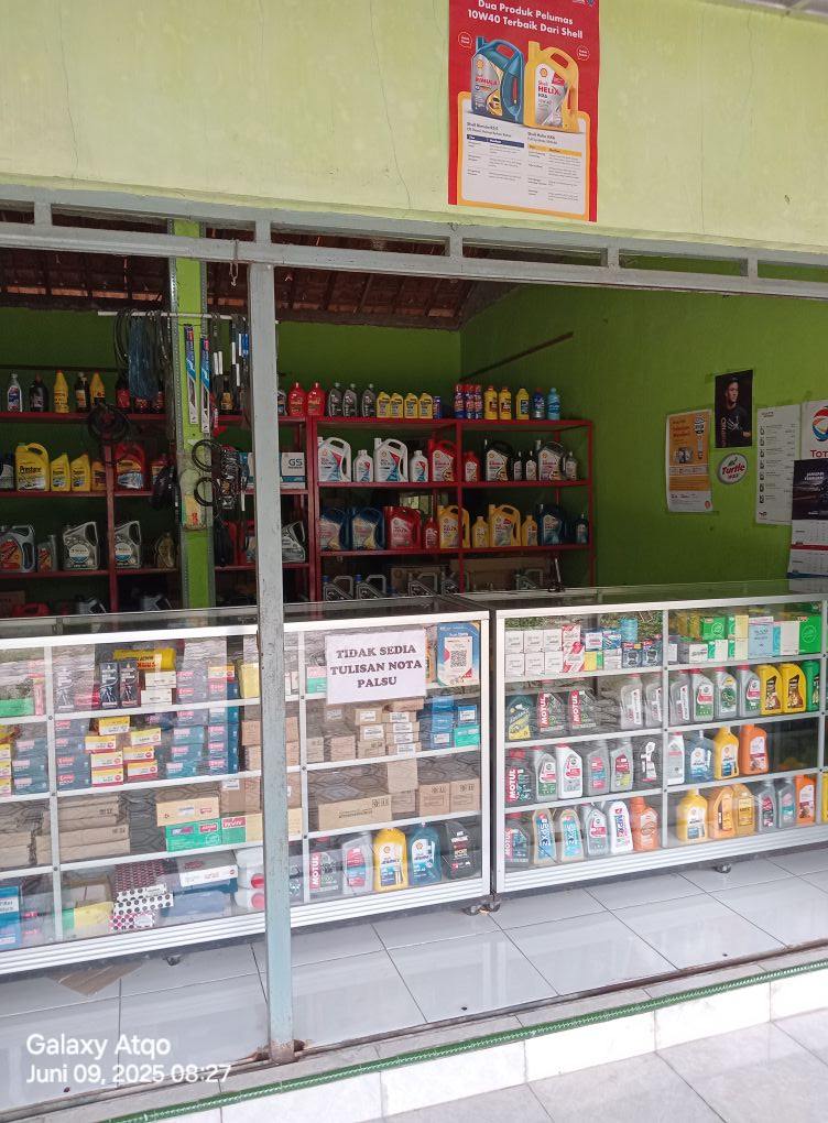 Cek Keaslian Oli Shell Helix | Galuh Timor
