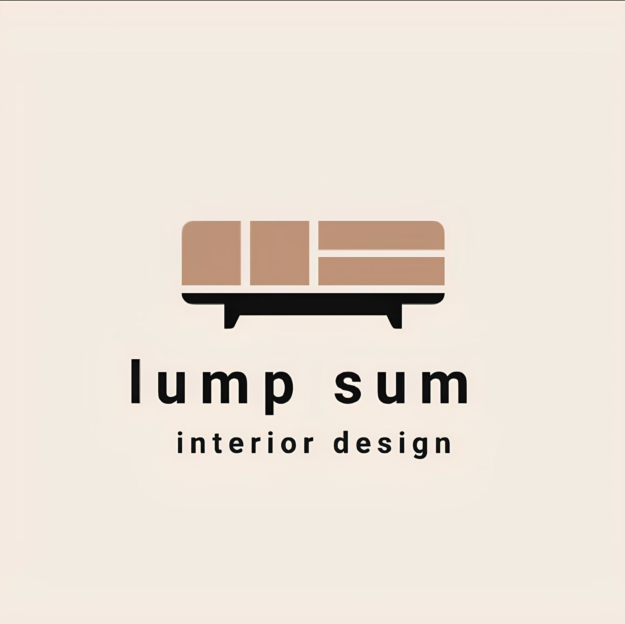 Lump sum interior design
