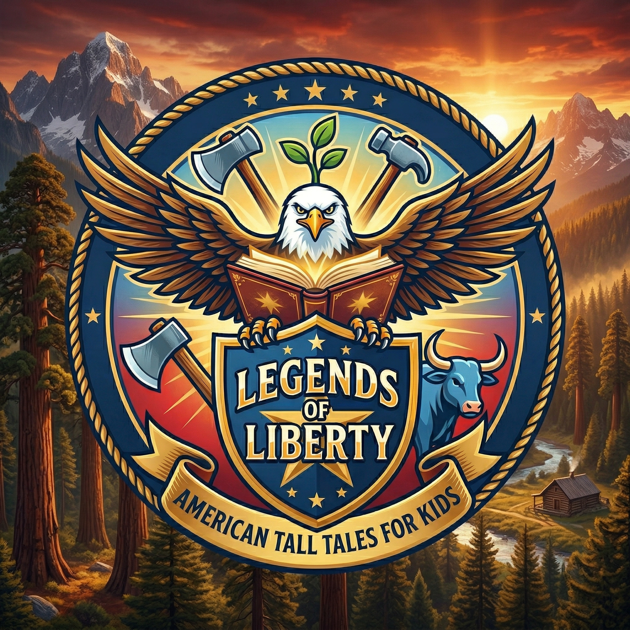 Legends of Liberty American Tall Tales for Kids | San Jose CA