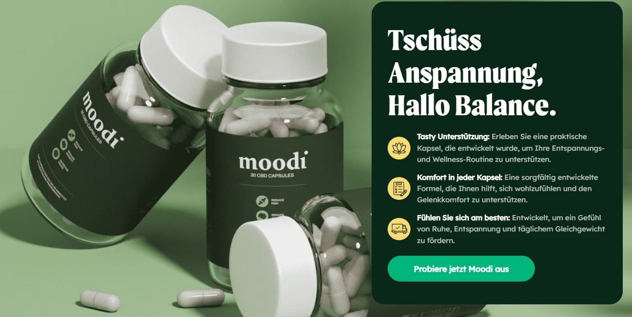 Moodi CBD Capsules France | Paris