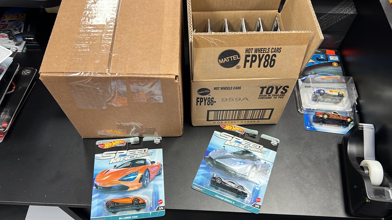 Speed machines shipped with extra protection