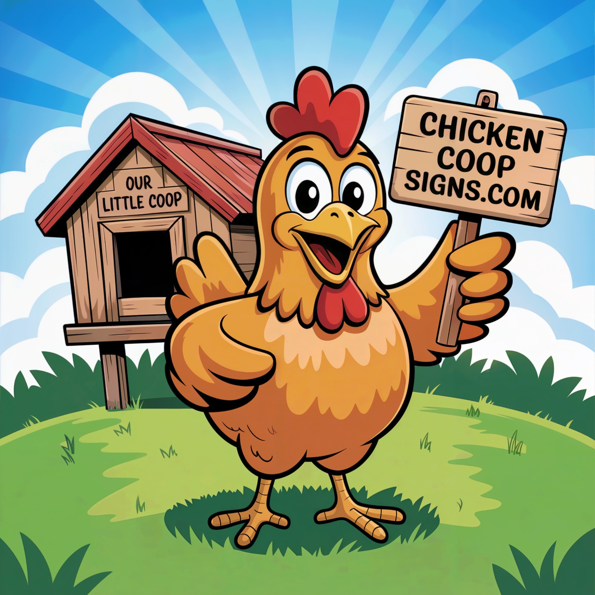 Chicken Coop Signs | West Newton PA