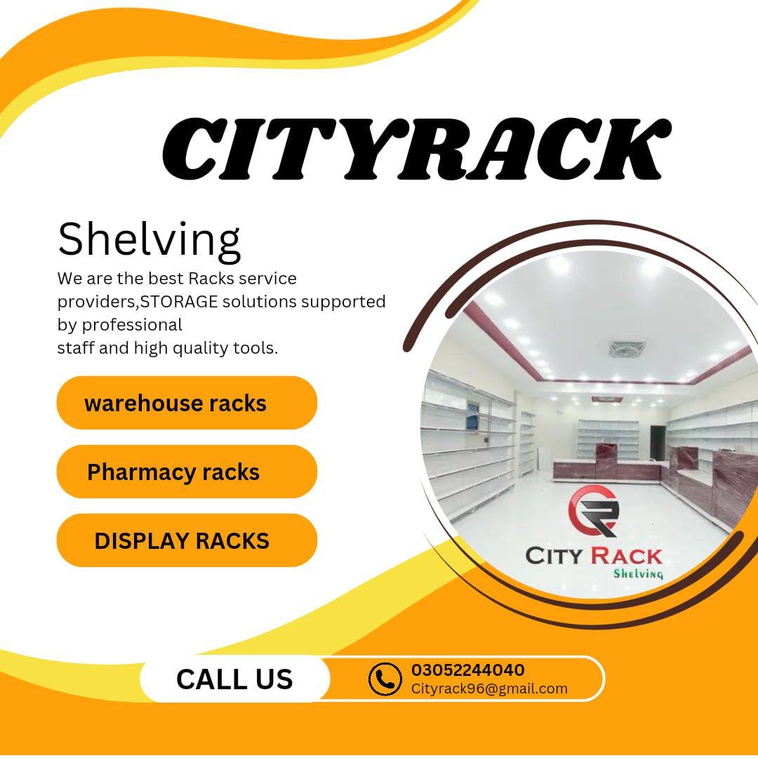 City Rack shelving system | Lahore