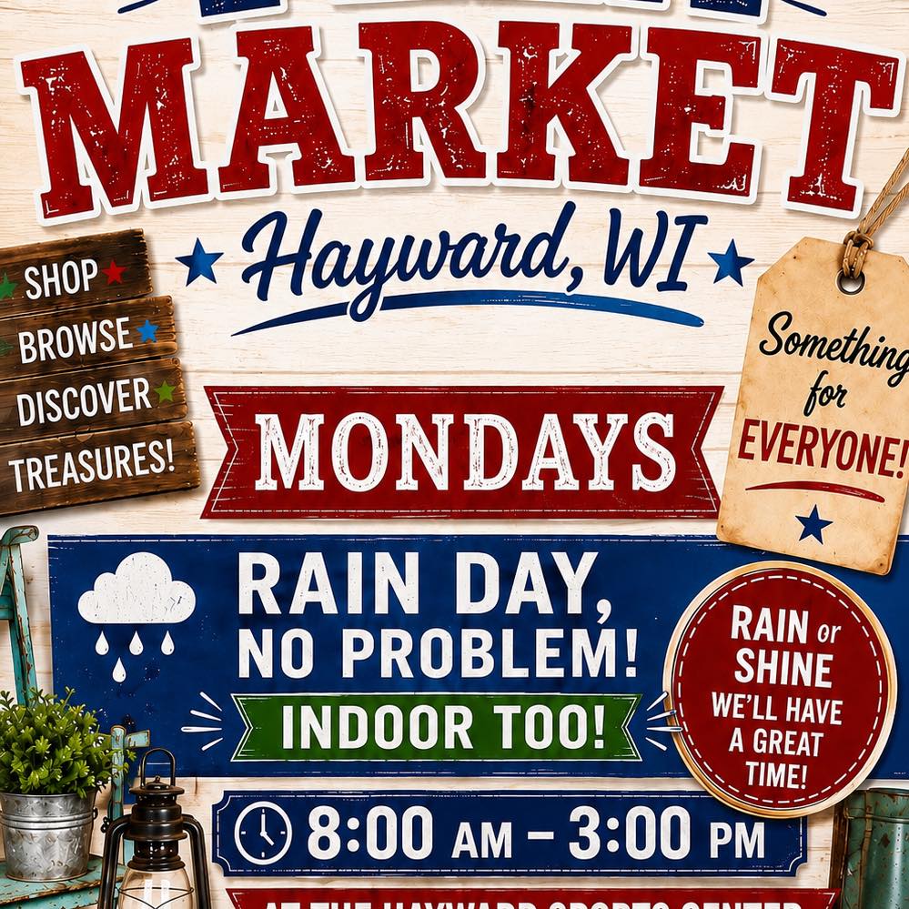 Hayward Monday Vendor and Flea Market | Hayward WI