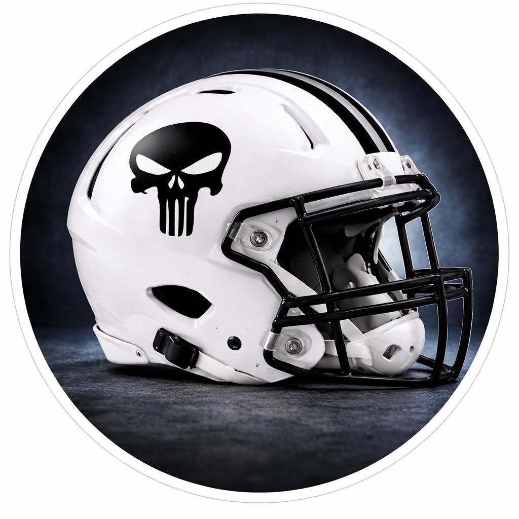 fantasy football helmet punisher Championship Henderson Punishers Youth Football |