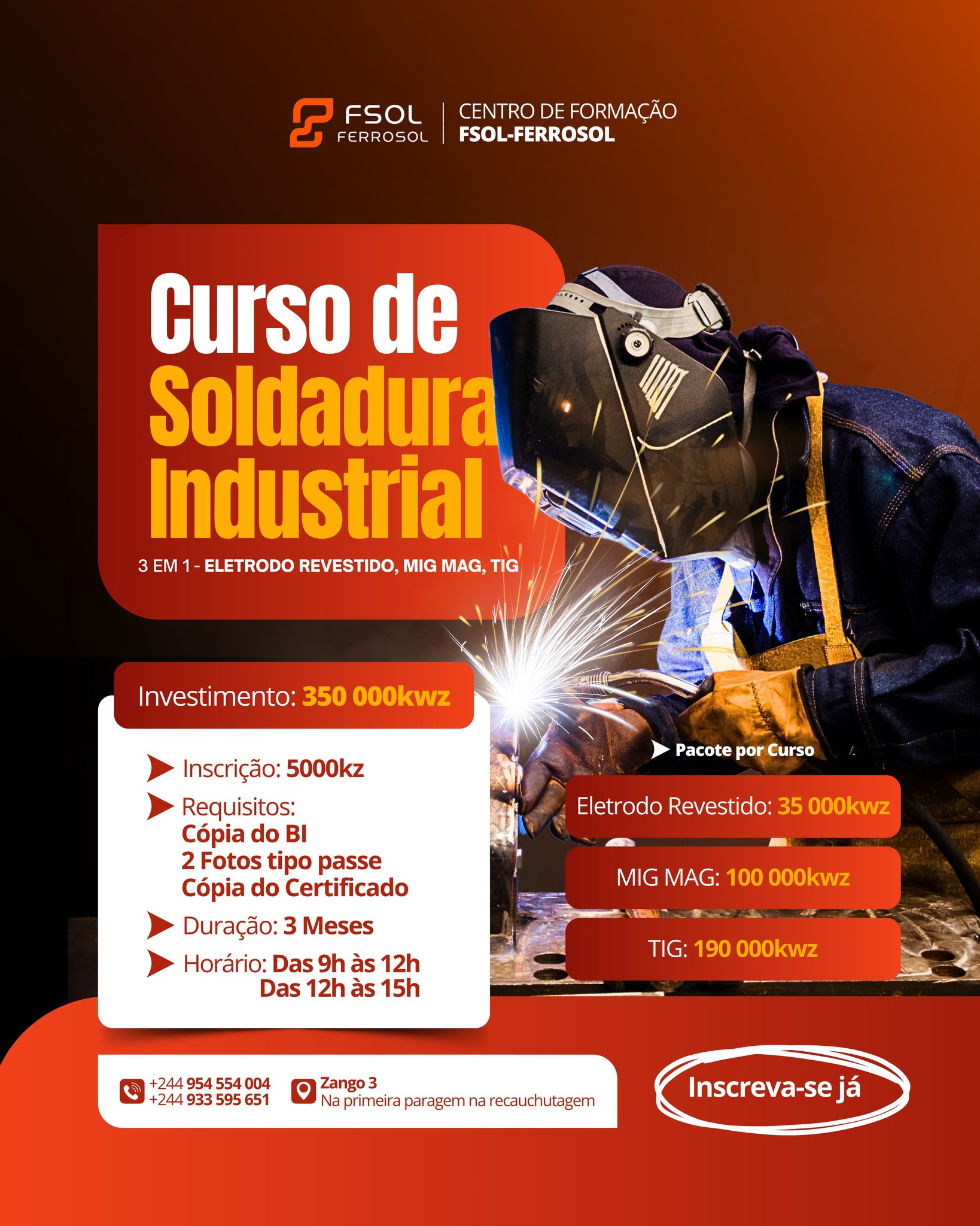 Centro de Formação FSOL-Ferrosol | Luanda