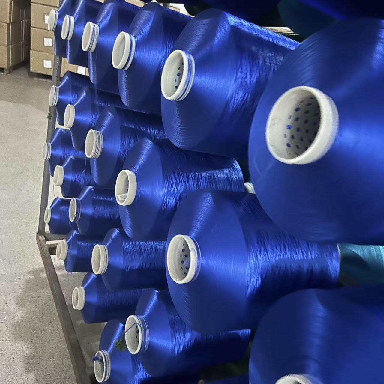 VIETNAM 🇻🇳 YARN FABRIC fiber thread filament staple spun ...