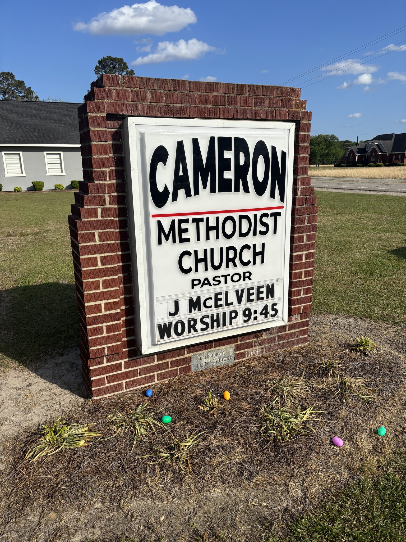 Cameron Methodist Church - Lake City, SC | Lake City SC