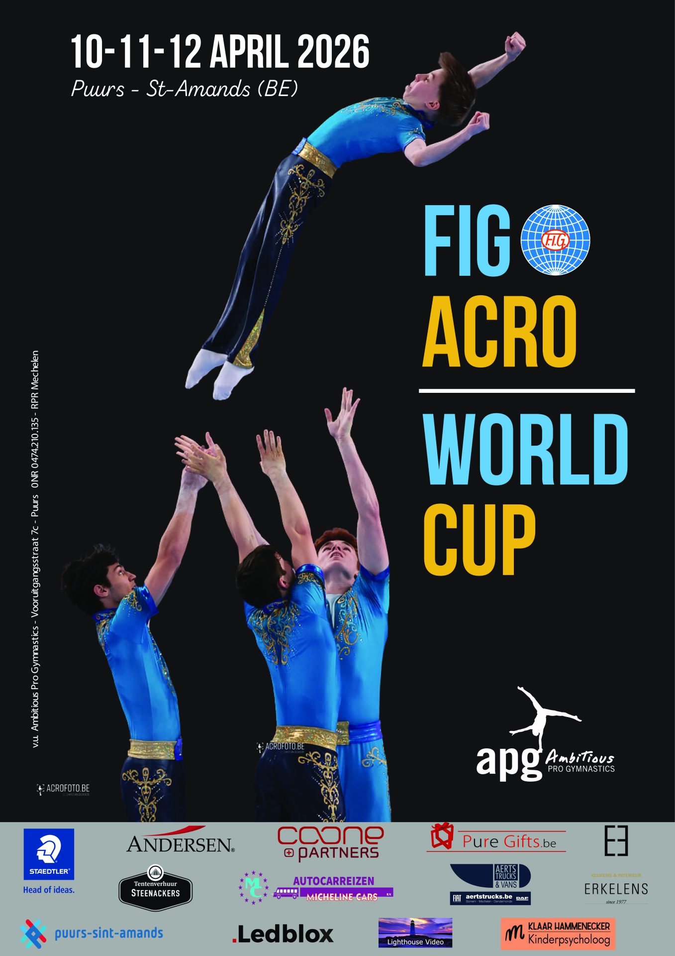 LIVE 🔴 FIG Acro World Cup Puurs 2026 | Facebook