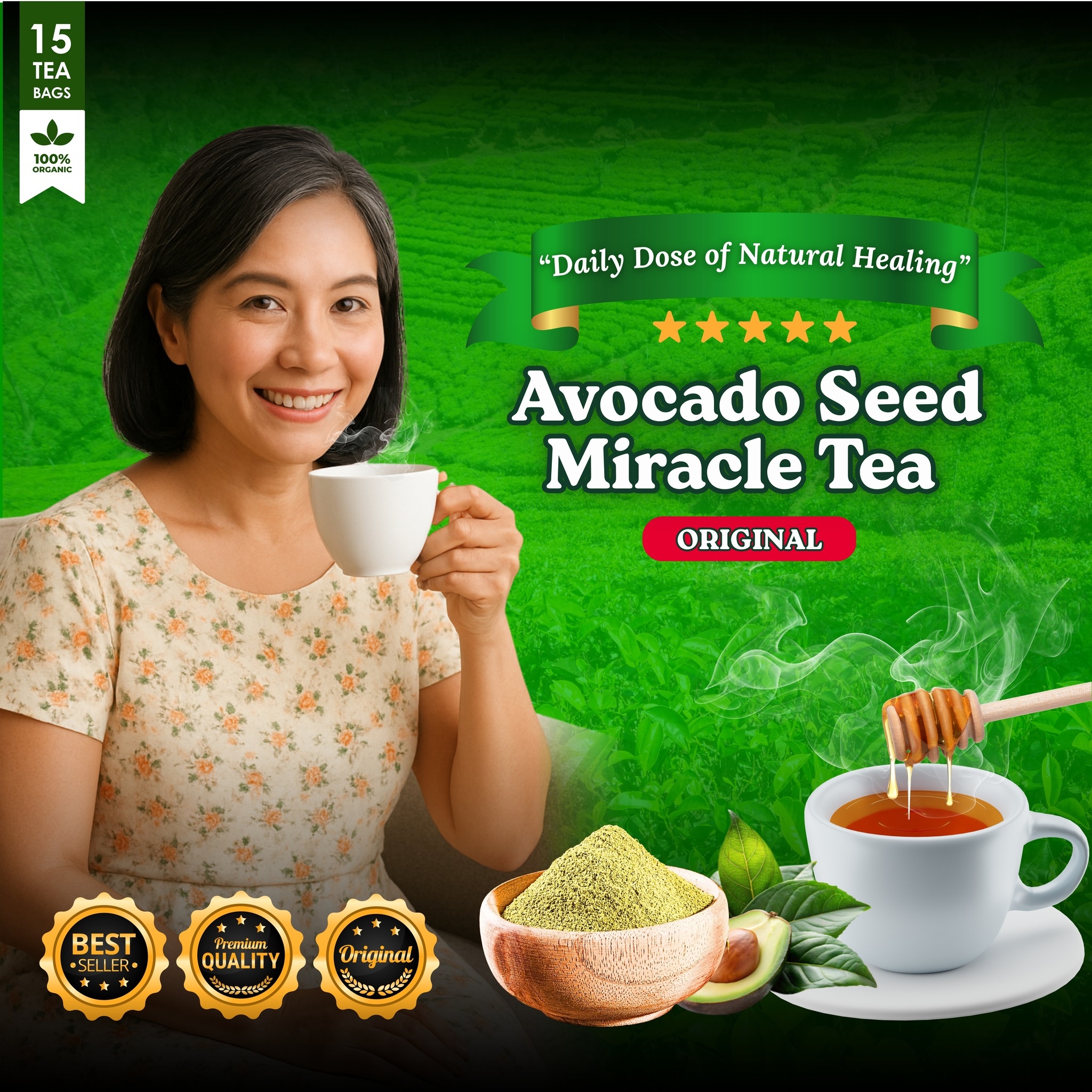 Avocado Seed Miracle Tea Original | Tanauan