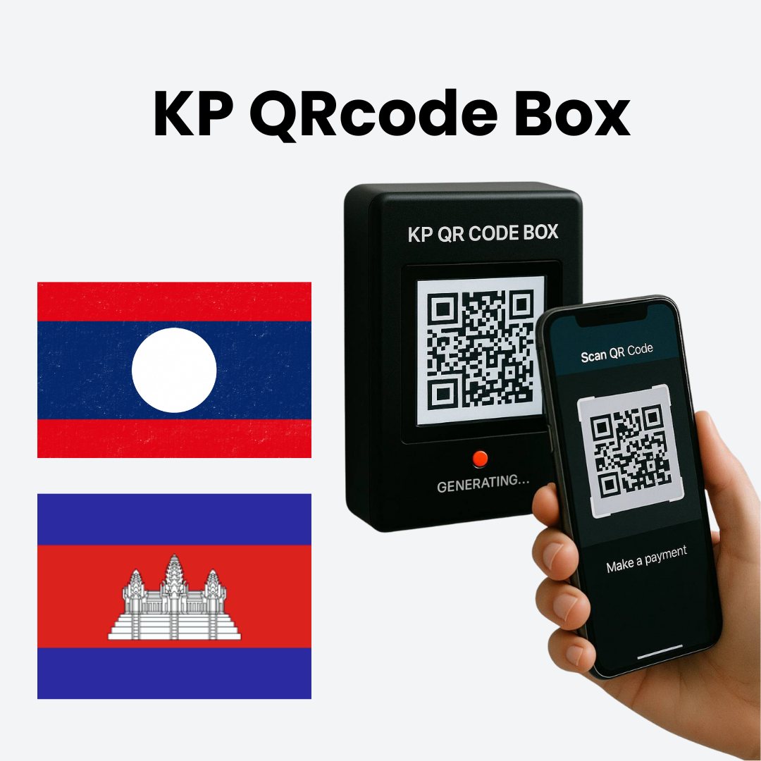 KP QRcode Box ระบบชำระเงิน QRcode ประเทศลาว และกัมพูชา | Bangkok