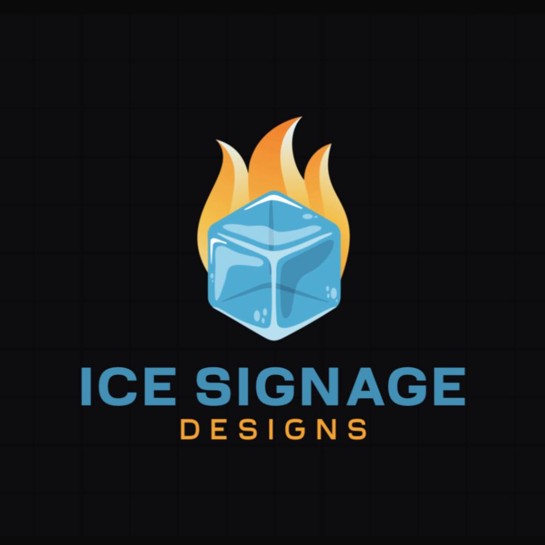 Ice Signage Designs | Monrovia