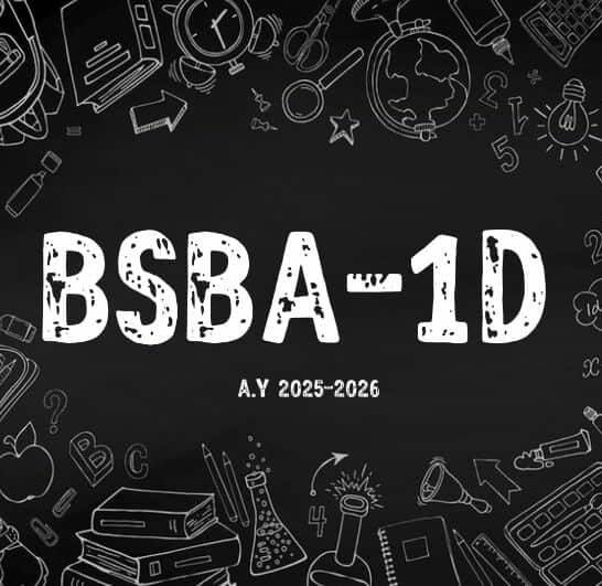 BSBA 1D - College of Business Administration