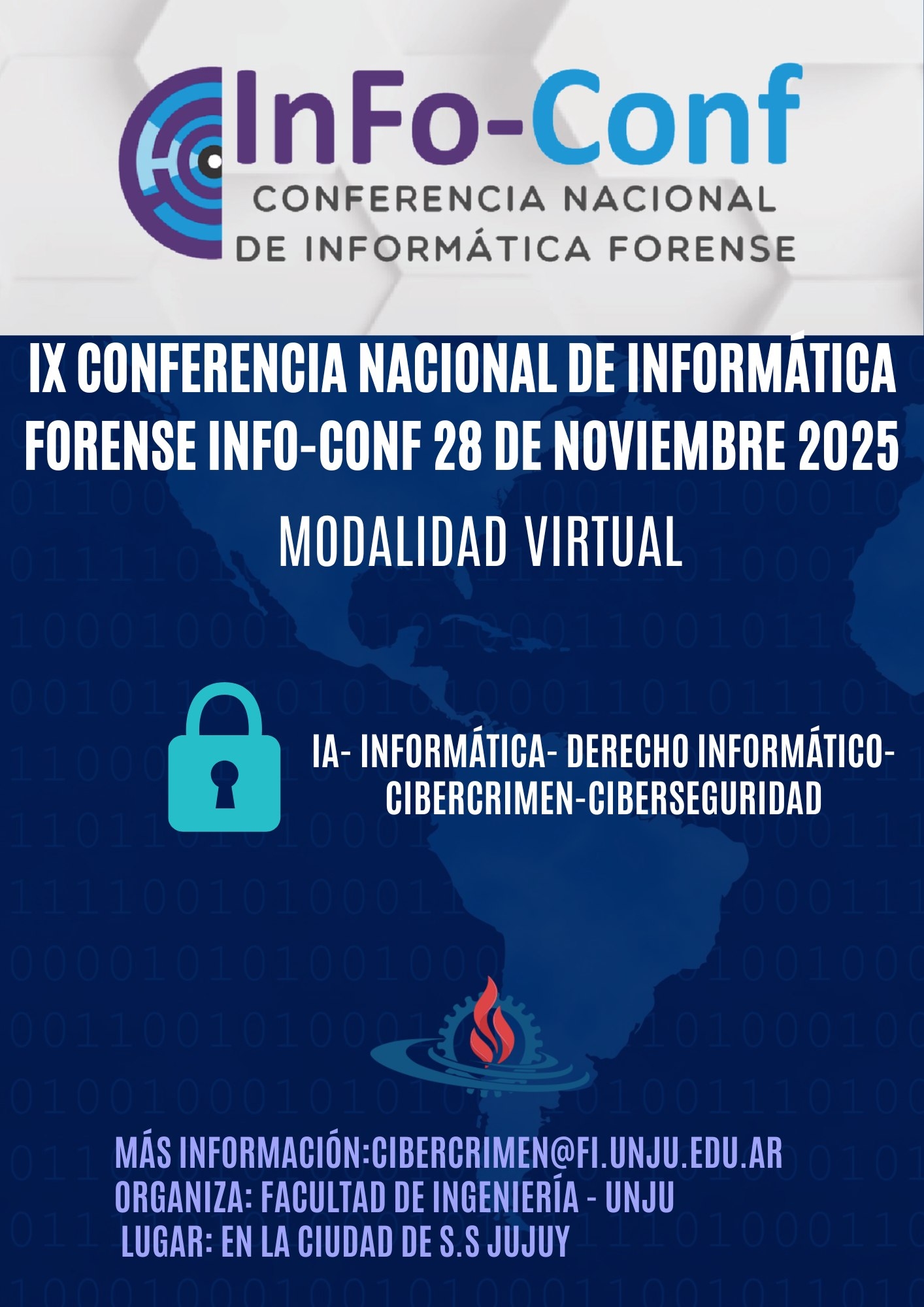 🔍 IX CONFERENCIA NACIONAL DE INFORMÁTICA FORENSE – INFO-CONF 2025 🗓 28 ...