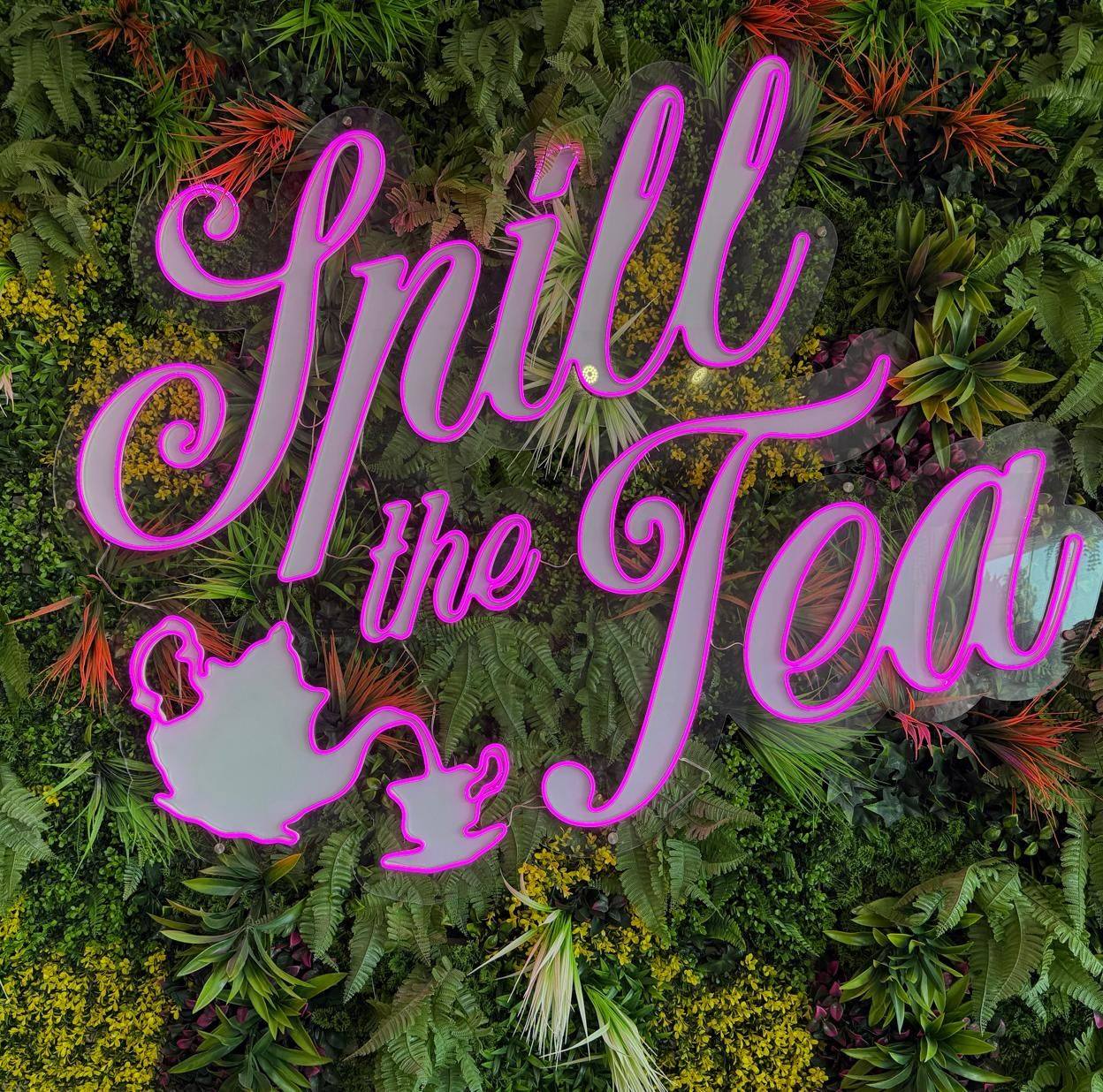 Spill the Tea Cafe Mijas... - Yorkshire Linen Warehouse Spain | Facebook
